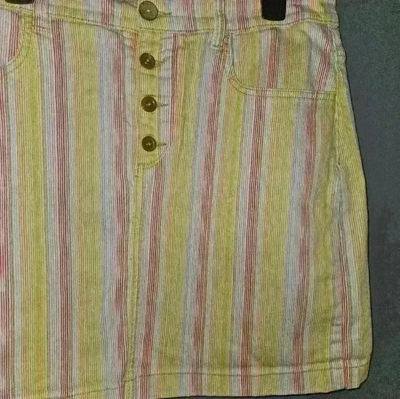Maeve Anthropologie Womans Striped Skirt Size 16. - Picture 11 of 12
